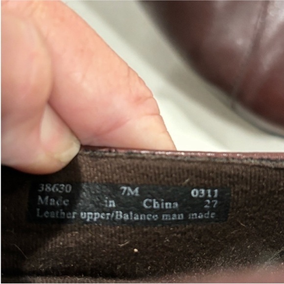 Clark's May's Poppy Bendables leather heel Loafers brown Slip On size 7 - Picture 6 of 9